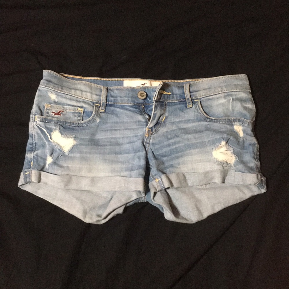 Hollister jean shorts
